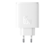 Baseus OS-Cube Pro Fast Charger 2C+U 65W EU White - 1348147 - zdjęcie 1